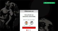 Desktop Screenshot of olduvsen.cz